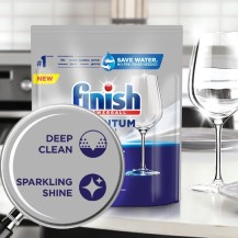 Kapsułki Do Zmywarki Finish Quantum 60 szt Cytrynowe