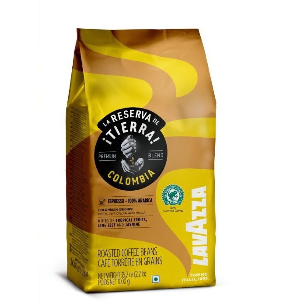 Lavazza Tierra Colombia Kawa ziarnista 1 kg