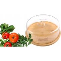 Deska bambusowa z kloszem Berretti BR-7528
