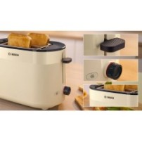 Bosch toster TAT 2M127 beżowy 950 W