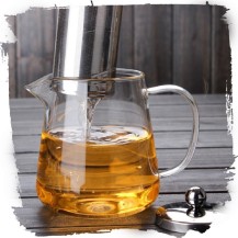 Florina Dzbanek z zaparzaczem 1,0L Szklany