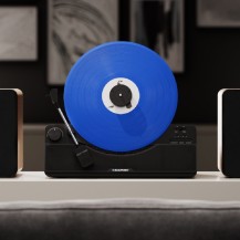 Gramofon wertykalny BLAUPUNKT VT-100SL srebrny