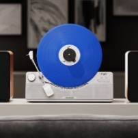 Gramofon wertykalny BLAUPUNKT VT-100SL srebrny