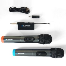 Podwójny mikrofon bezprzewodowy UHF BLAUPUNKT WM-60UDB