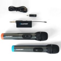 Podwójny mikrofon bezprzewodowy UHF BLAUPUNKT WM-60UDB