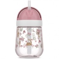 KUBEK DZIECIĘCY ZE SŁOMKĄ 300ML MIO FAIRY GARDEN 108014065406
