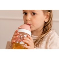 KUBEK DZIECIĘCY ZE SŁOMKĄ 300ML MIO FAIRY GARDEN 108014065406