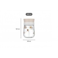 KUBEK DZIECIĘCY TRENINGOWY DO NAUKI PICIA MIO 300 ML FAIRY GARDEN