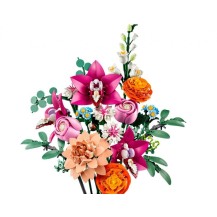 Lego Botanicals Piękny Bukiet Różowych Kwiatów 10342