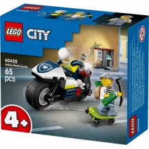 Lego City Police Pościg Na Motocyklu Policyjnym 60455