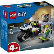 Lego City Police Pościg Na Motocyklu Policyjnym 60455