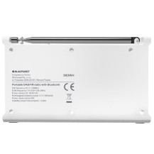 Radio Cyfrowe Blaupunkt DR 3WH Białe AKUM. (DAB+/FM/RDS/BT/ZEGAR/ALARM)