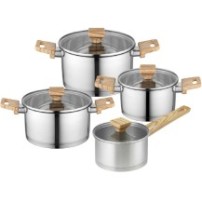 Zestaw Garnków Florina Fitter INOX 8 CZ