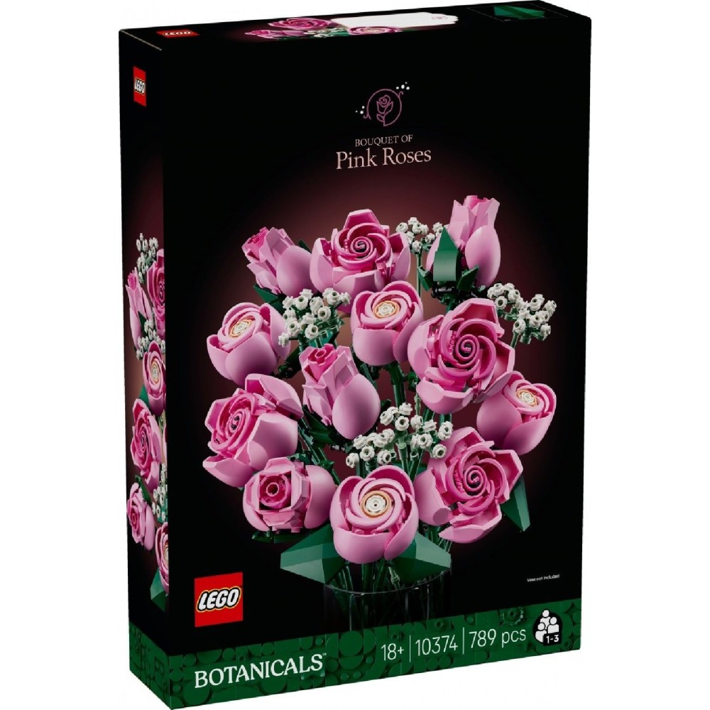 Lego Botanicals Bukiet Różowych Róż 10374