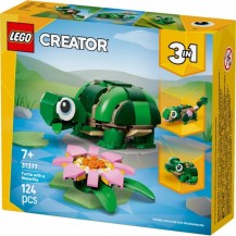 Lego Creator Żółw I Kwiat Lilii Wodnej 31377