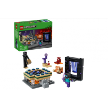 Lego Minecraft Podróż Przez Portal Netheru I Kresu  21584