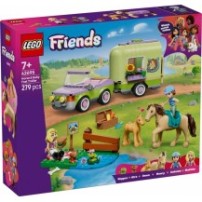 Lego Friends Przyczepa Z Koniem I Źrebaczkiem 42695