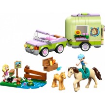 Lego Friends Przyczepa Z Koniem I Źrebaczkiem 42695
