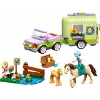 Lego Friends Przyczepa Z Koniem I Źrebaczkiem 42695