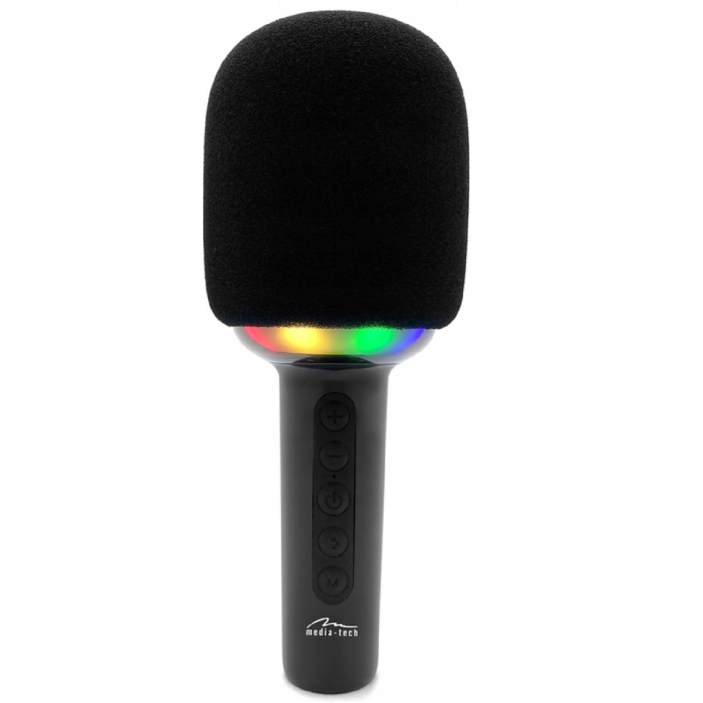 Mikrofon Bezprzewodowy Z Głośnikiem Bluetooth Karaoke.MT399 Media-tech