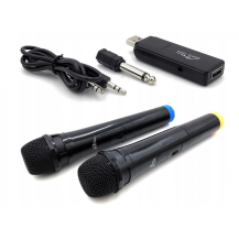 Mikrofony Bezprzewodowe 2szt. Media-Tech MT395 Accent Pro USB
