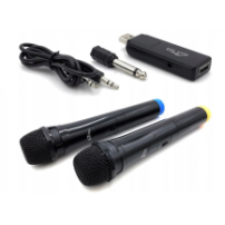 Mikrofony Bezprzewodowe 2szt. Media-Tech MT395 Accent Pro USB