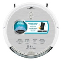 Odkurzacz Automatyczny ETA Aron Biały 2W1 3512 90000 (Odkurzacz/Mop, Stacja, Smart)