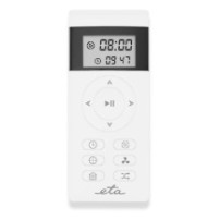 Odkurzacz Automatyczny ETA Aron Biały 2W1 3512 90000 (Odkurzacz/Mop, Stacja, Smart)