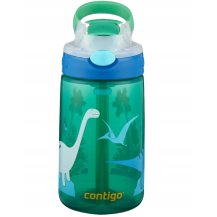 Contigo Butelka Dziecięca Bidon Gizmo Flip Green Jungle 420 ml