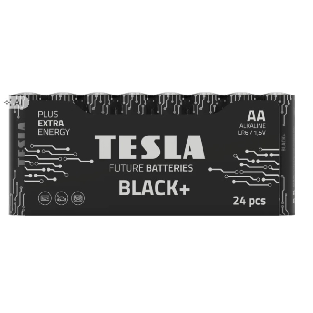 Bateria Tesla Black+ AA LR6 /24szt Blister 859418339664