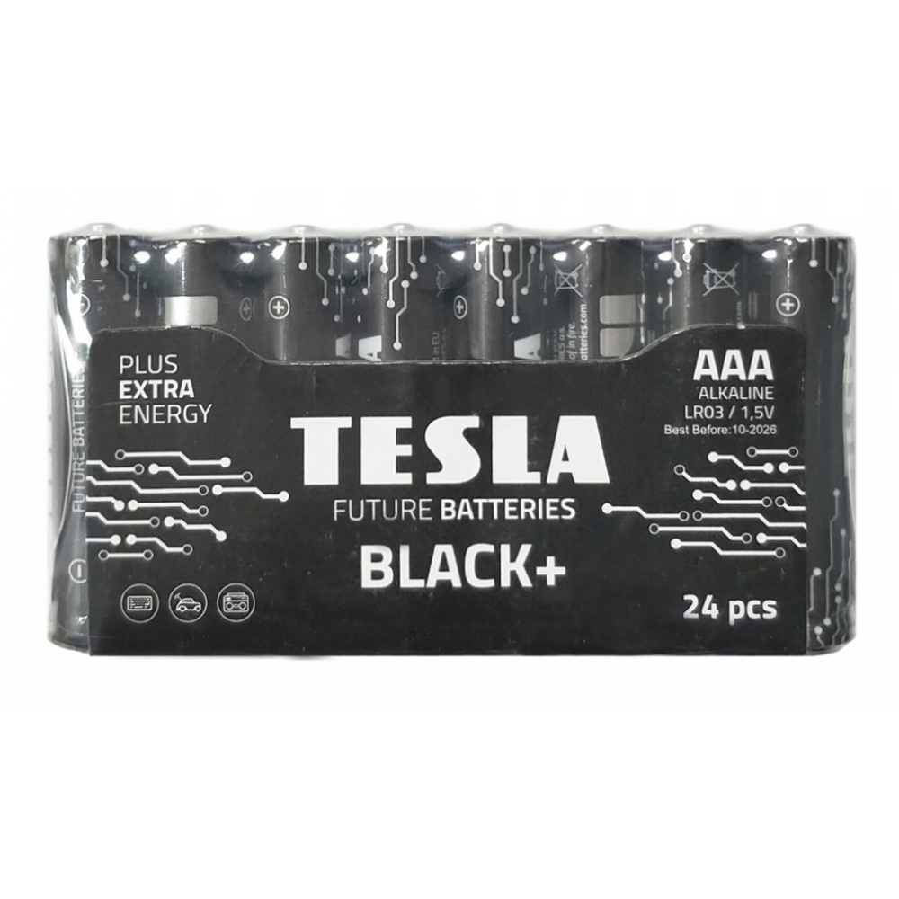 Bateria Tesla Black+ AAA LR3 /24szt Blister 859418339669