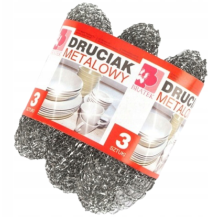 Druciak Metalowy Bratek 3szt