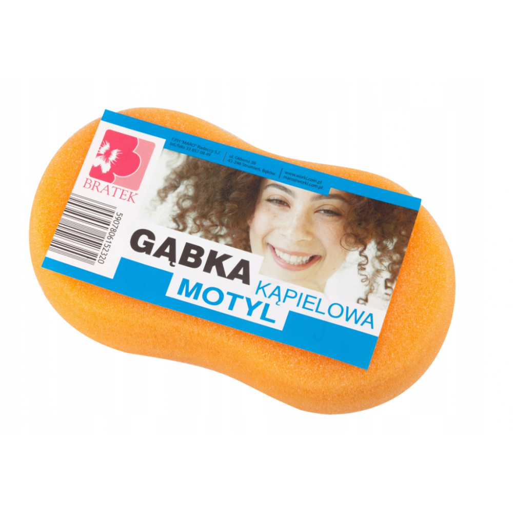 Gąbka Kąpielowa Bratek Motyl