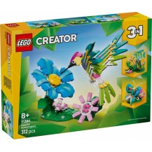 LEGO Creator 31384 Dzikie Zwierząta Kolorowy Koliber