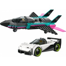 LEGO City 60489 Odrzutowiec Kontra Samochód