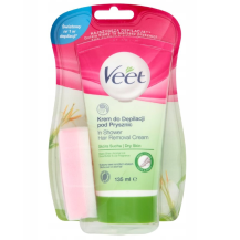 Veet Minima Krem Do Depilacji Pod Prysznic Dla Skóry Suchej 135 ml