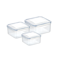 Pojemniki Freshbox 3 szt., 0.4, 0.7, 1.2 l kwadratowy 892040.00 Tescoma