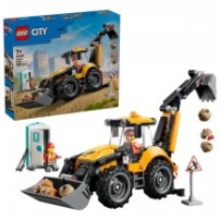 LEGO City 60480 Żółta Koparko Ładowarka
