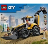 LEGO City 60480 Żółta Koparko Ładowarka