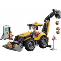 LEGO City 60480 Żółta Koparko Ładowarka