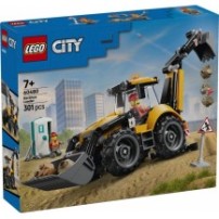 LEGO City 60480 Żółta Koparko Ładowarka