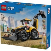 LEGO City 60480 Żółta Koparko Ładowarka