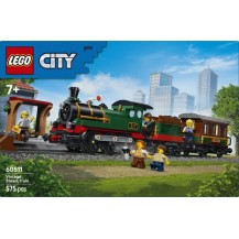 LEGO City 60511 Retro Pociąg Z Lokomotywą Parową
