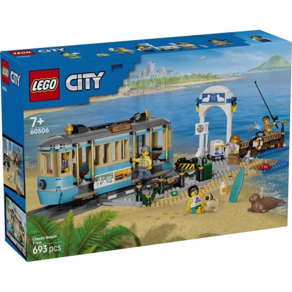 LEGO CITY 60506 TRAMWAJ PRZY PLAŻY