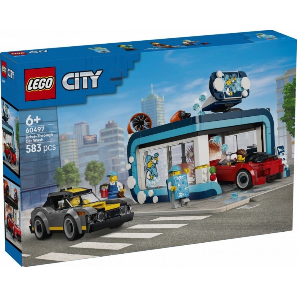 LEGO City 60497 Automatyczna Myjnia Samochodowa