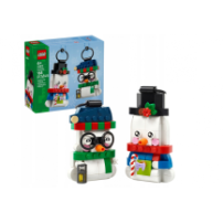 LEGO Iconic 40812 Ozdoby Z Bałwankami