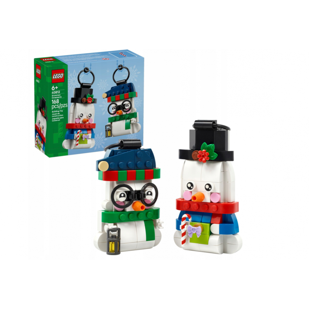 LEGO Iconic 40812 Ozdoby Z Bałwankami