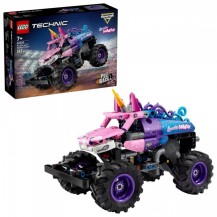 LEGO Technic 42220 Monster Jam Sparkle Smash Z Napędem Typu Pull-Back