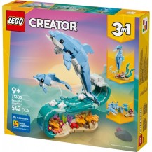 LEGO Creator 31385 Zwierzęta Morskie Piękny Delfin