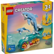 LEGO Creator 31385 Zwierzęta Morskie Piękny Delfin